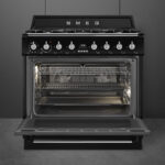 SMEG Cooker with Gas Hob 90x60 cm Victoria Aesthetic - TR90GMBL - Image 4