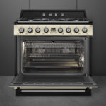 SMEG Cooker with Gas Hob 90x60 cm Victoria Aesthetic - TR90GMP - Image 3