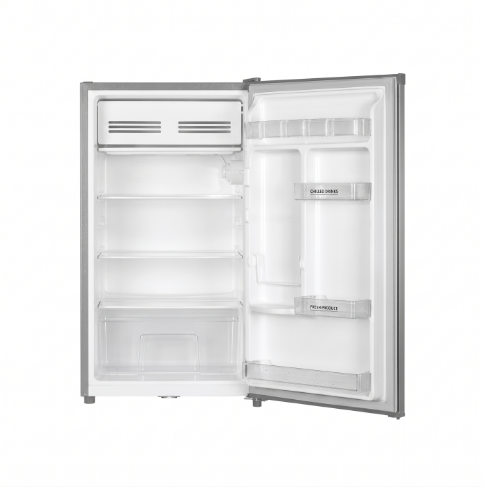 TCL 90L Nett Single Door Bar Fridge - Grey F117SDG - Image 2