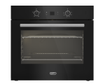 DEFY 70cm Gemini Single Oven Static Black DBO772