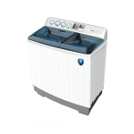 MIDEA 15KG WASHING MACHINE PUMP TWIN - WHITE KL15TTG1W