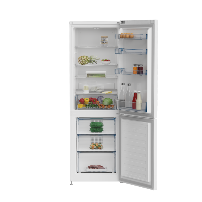 Defy 350L Bottom Freezer Fridge DAC621 | White Combi Fridge - Image 3