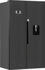 Defy DFF663 100cm Naturelight Dark Inox Fridge - Image 2