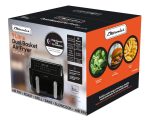 EMtronics 9 Litre Dual Basket Air Fryer EMDAF9LD-SA - Image 2